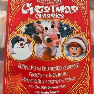 Sony Christmas Classics DVD Set - Red and Gold